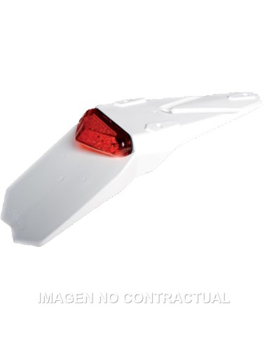 PORTAMATRICULA CIRCUIT MANTIS BLANCO-ROJO