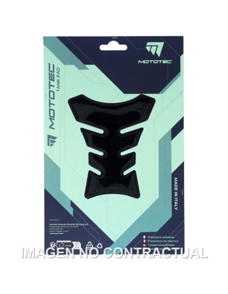 PROTECCION DEPOSITO MOTOTEC T1 COLOR NEGRO