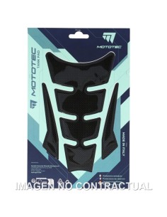 PROTECCION DEPOSITO MOTOTEC T4 COLOR CARBONO
