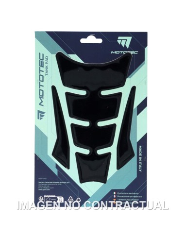 PROTECCION DEPOSITO MOTOTEC T4 COLOR NEGRO