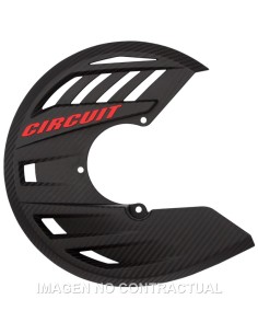 PROTECTOR DISCO CIRCUIT CARBON-ROJO