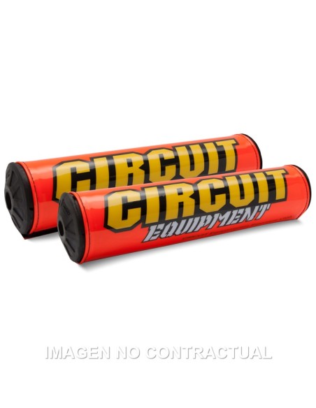 PROTECTOR MANILLAR CIRCUIT I-9 ROJO FLUOR