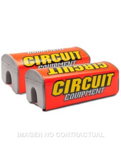 PROTECTOR MANILLAR CIRCUIT I-11 ROJO FLUOR