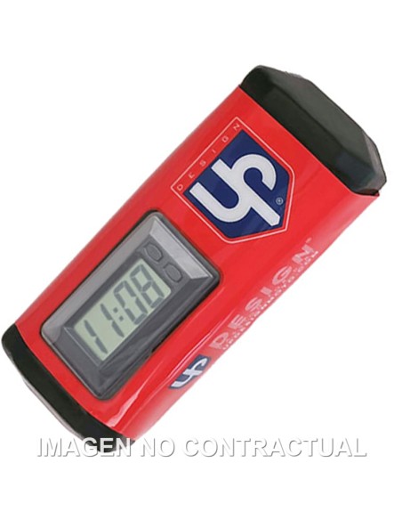 PROTECTOR MANILLAR UP DESIGN CON RELOJ INTEGRADO