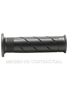 PUñOS DOMINO NEGROS HONDA MOTO CERRADOS D 22 MM L 120 MM
