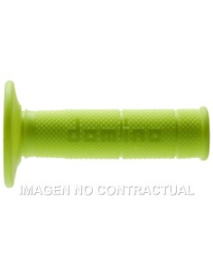 PUñOS DOMINO OFF ROAD AMARILLO FLUOR CERRADOS D 22 MM L 118