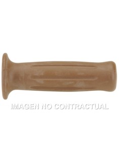 PUñOS DOMINO SCOOTER VINTAGE MARRONES CERRADOS D 22 MM L 120