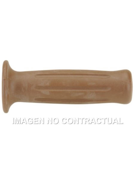 PUñOS DOMINO SCOOTER VINTAGE MARRONES CERRADOS D 22 MM L 120