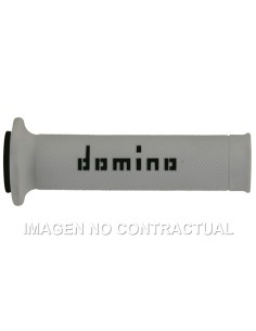 PUñOS DOMINO ON ROAD BLANCO - NEGRO ABIERTOS D 22 MM L 120-1