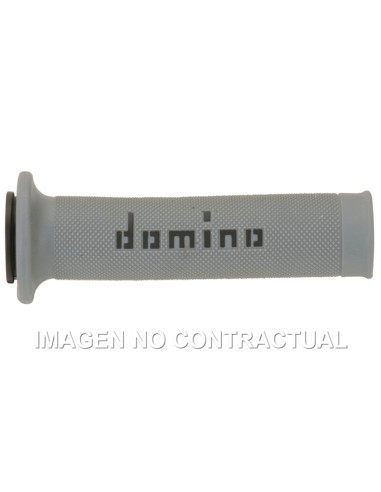 PUñOS DOMINO ON ROAD GRIS - NEGRO ABIERTOS D 22 MM L 120-125
