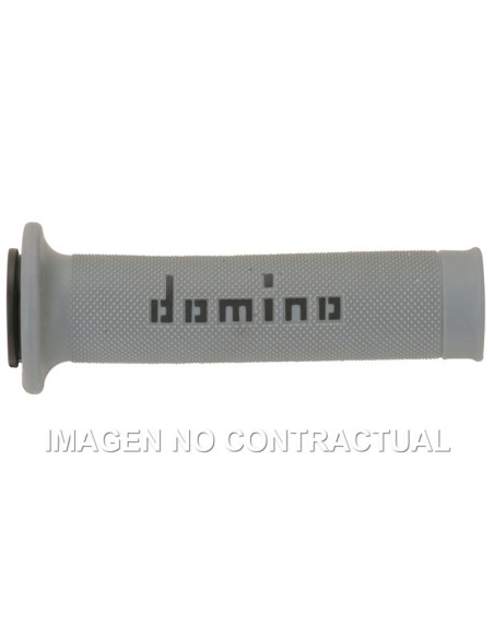 PUñOS DOMINO ON ROAD GRIS - NEGRO ABIERTOS D 22 MM L 120-125