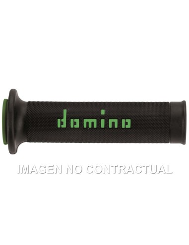 PUñOS DOMINO ON ROAD NEGRO - VERDE ABIERTOS D 22 MM L 120-12