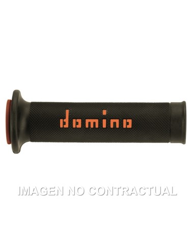 PUñOS DOMINO ON ROAD NEGRO - NARANJA ABIERTOS D 22 MM L 120-