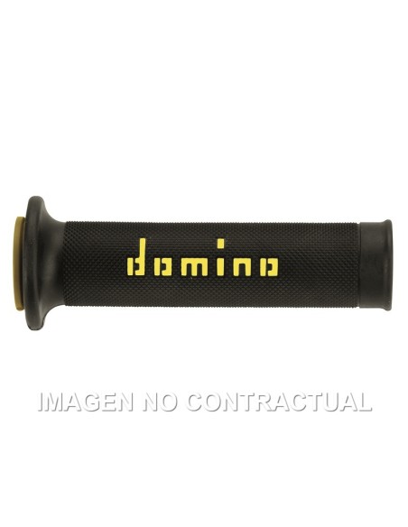 PUñOS DOMINO ON ROAD NEGRO - AMARILLO ABIERTOS D 22 MM L 120