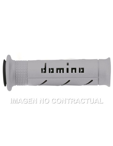 PUñOS DOMINO XM2 SUPER SOFT GRIS/NEGRO ABIERTOS D 22 MM L 12