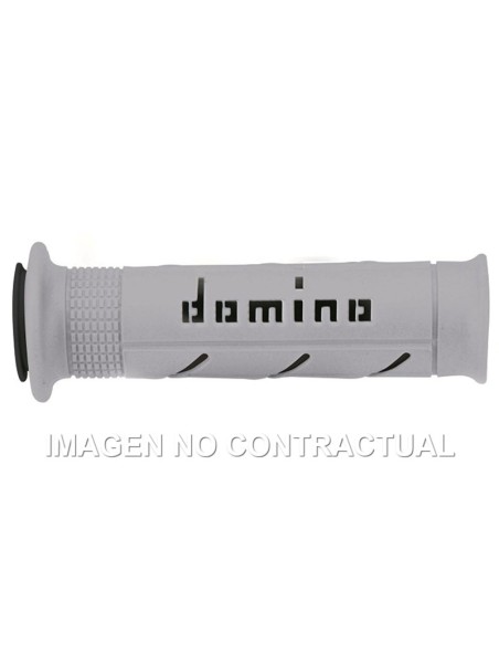 PUñOS DOMINO XM2 SUPER SOFT GRIS/NEGRO ABIERTOS D 22 MM L 12