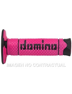 PUÑOS DOMINO DSH OFF ROAD FUCSIA - NEGRO CERRADOS