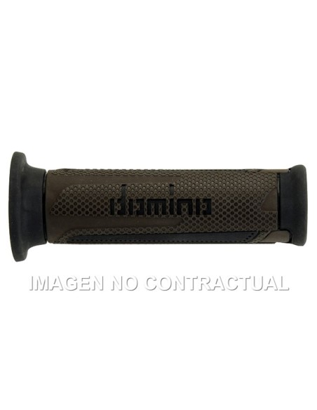 PUñOS DOMINO TURISMO MARRON-NEGRO ABIERTOS D 22 MM L 120 MM
