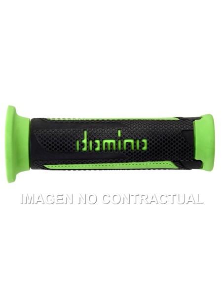 PUñOS DOMINO TURISMO ANTRACITA-VERDE ABIERTOS D 22 MM L 120