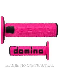 PUÑOS DOMINO OFF ROAD RPS FUCSIA - NEGRO CERRADOS