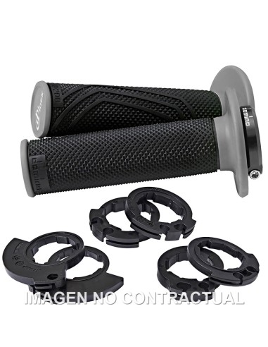 PUÑOS DOMINO D200 NEGRO / GRIS