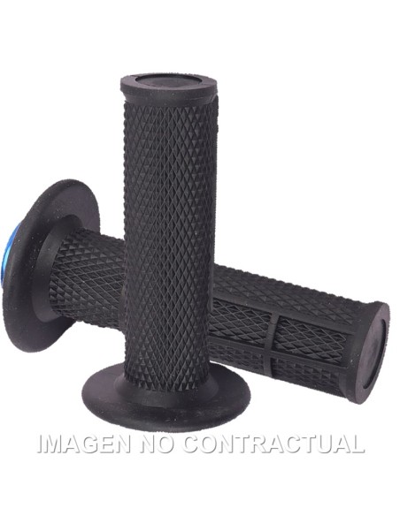 PUÑOS UP DESIGN HOLESHOT MX LOCK ON NEGRO 22/24 120 MM