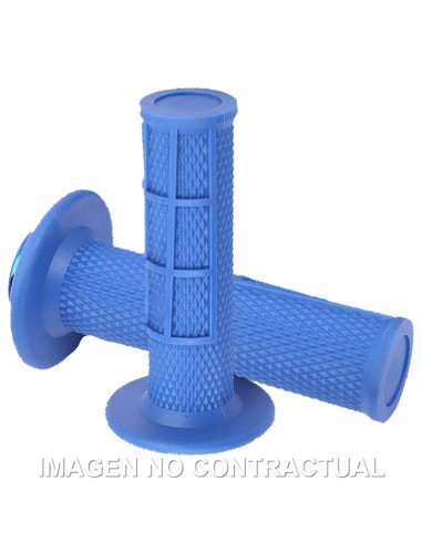 PUÑOS UP DESIGN HOLESHOT MX LOCK ON AZUL 22/24 120 MM