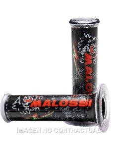 PUÑOS MALOSSI TRIBAL COLOR NEGRO