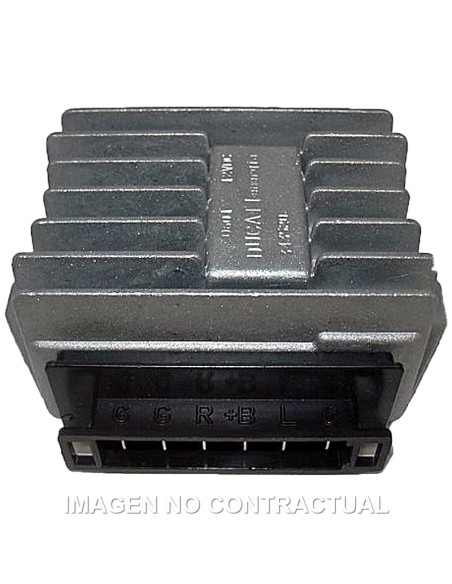 REGULADOR 12V/25A - CC - CON INDICADOR - 6 FASTONS