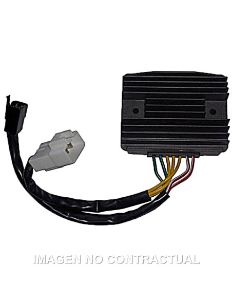 REGULADOR 12V/45A - CC - 2 CONECTORES - 7 CABLES