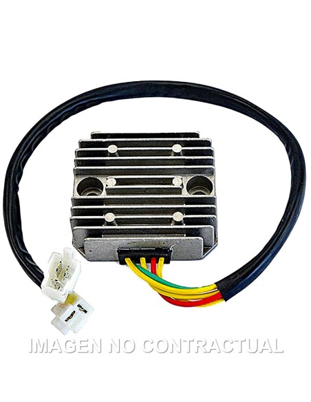 REGULADOR HONDA NX DOMINATOR 12V/35A - TRIFASE - 5 CABLES -