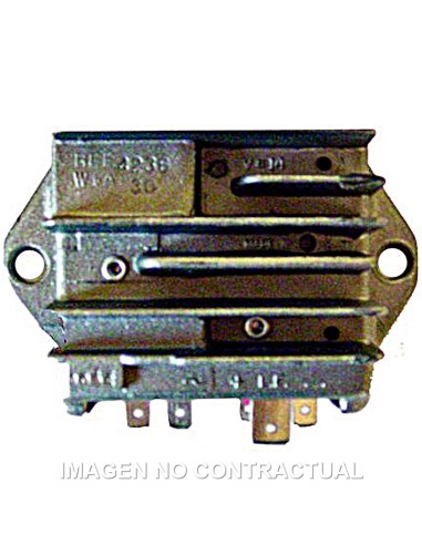 REGULADOR 12V/30A - CC - CON INDICADOR - 6 FASTONS CON TERMI