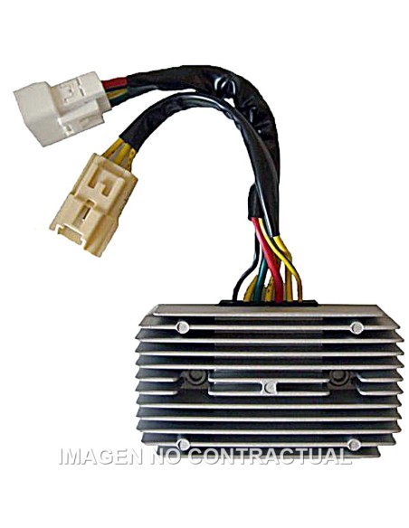 REGULADOR 12V - TRIFASE - CC - 7 CABLES CON 2 CONECTORES