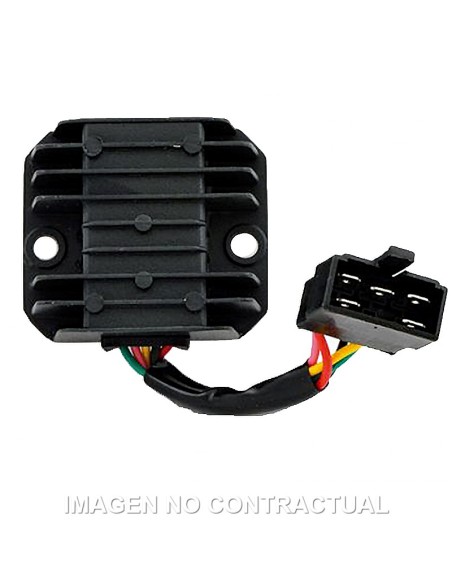 REGULADOR 12V/10A - MONOFASE - CC - 5 CABLES - CONECTOR 5 FA