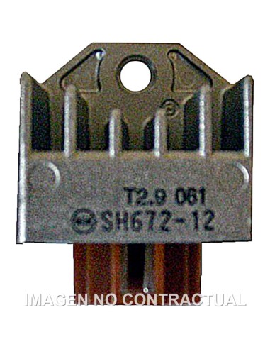 REGULADOR JAPONES SUN SH672-12 - 12V - TRIFASE - CA/CC - 4 F