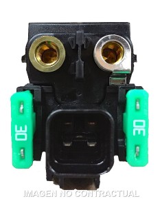 RELE DE ARRANQUE 12V 180AH CON FUSIBLE 30A