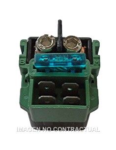 RELE DE ARRANQUE 12V - CON FUSIBLE 15A - 4 FASTONS