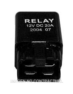 RELE DE ARRANQUE 12V 20A MALAGUTI / MBK