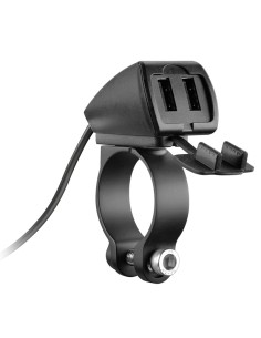 USB-TREK CARGADOR USB DOBLE TOMA RESISTENTE AGUA