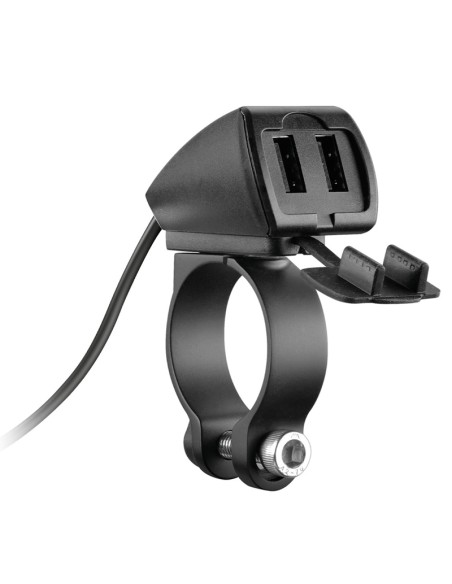 USB-TREK CARGADOR USB DOBLE TOMA RESISTENTE AGUA