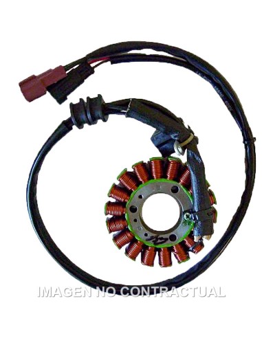 STATOR KOKUSAN TRIFASE 18 POLOS 12V 370W (MOTOR PIAGGIO  MAS