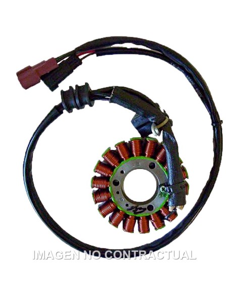 STATOR KOKUSAN TRIFASE 18 POLOS 12V 370W (MOTOR PIAGGIO  MAS
