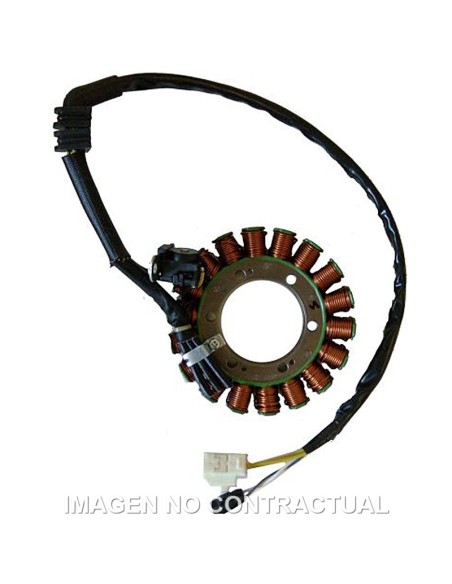 STATOR KOKUSAN TRIFASE 18 POLOS 12V 450W (MOTOR APRILIA 750)