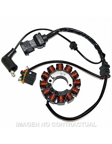 STATOR KOKUSAN TRIFASE 12 POLOS VESPA IGET