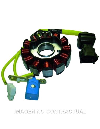 STATOR KOKUSAN TRIFASE 12 POLOS 12V 170W (MOTOR PIAGGIO LEAD