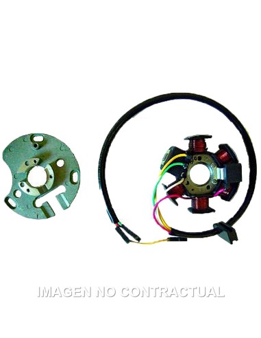 STATOR KOKUSAN 6 POLOS 12V 85W (MOT. DERBI/PIAGGIO 6 V. CON
