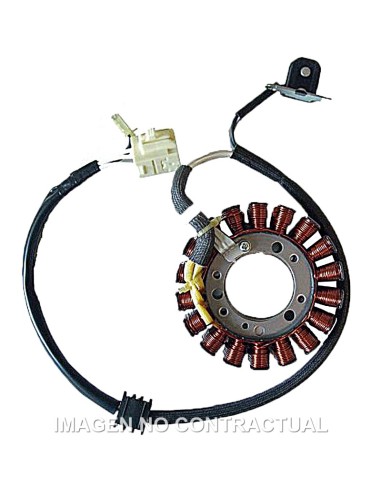 STATOR MITSUBISHI TRIFASE 18 POLOS CON PICK-UP 2 CABLES (MOT