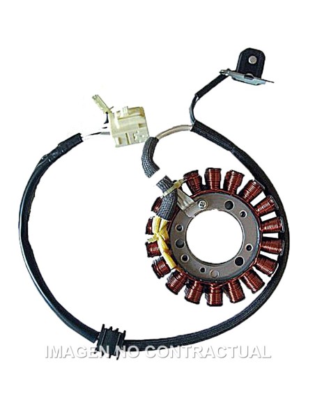 STATOR MITSUBISHI TRIFASE 18 POLOS CON PICK-UP 2 CABLES (MOT