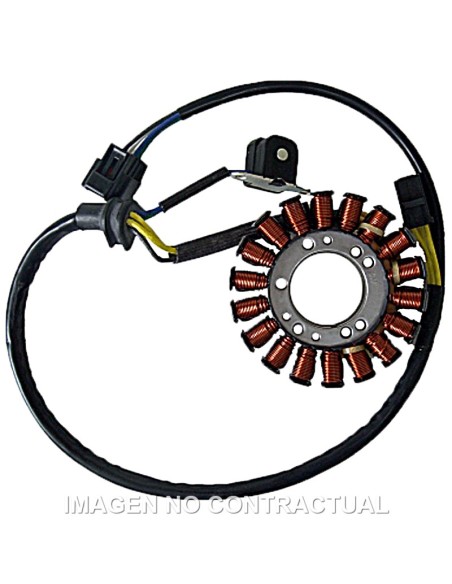 STATOR MITSUBISHI TRIFASE 18 POLOS CON PICK-UP SUZUKI DR400Z