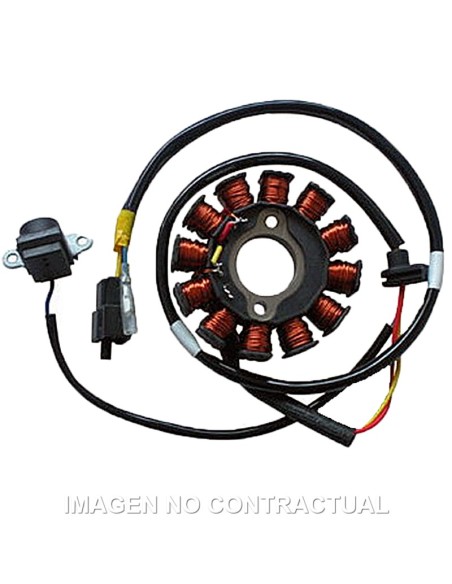 STATOR SGR 12 POLOS CON PICK-UP (MOTOR KYMCO 125/200 4T CARB